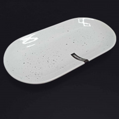 Блюдо овальне керамічне 25 * 13 см Ardesto Bagheria Bright White AR2925WGP Київ