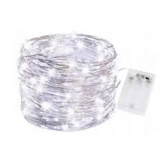 Гірлянда світлодіодна A-PLUS НА БАТАРЕЙКАХ 4 м 80 діодів LED, білий колір Черкаси