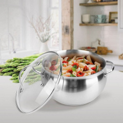 Кастрюля с крышкой Maestro MR-3516-18 3л Хром Суми