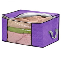 Коробка складная для хранения вещей 60х38х35 см Stenson WHW64803-44 фиолетовый Шепетовка