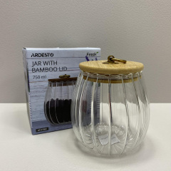 Банка стеклянная с крышкой 750 мл Ardesto Vintage AR1375BV Бровары