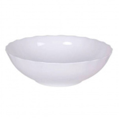 Салатник 17,5 см стеклянный Vittora Blanco Wave V-175W Киев
