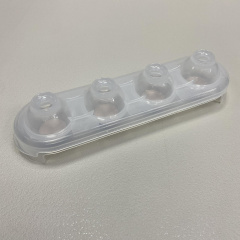 Форма для льоду та фруктів 26х7х5,5 см Titiz Plastik AP-9510 прозорий з рожевим Житомир