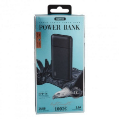 Акумуляторна батарея PowerBank Lango 10000 mAh Remax RPP-96 чорний Ізюм