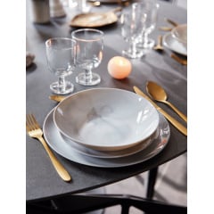 Сервиз столовый Diwali Marble Granit 19 предметов Luminarc Q0217 Кременчуг