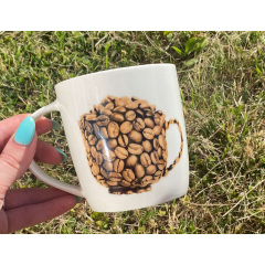Кружка 360 мл порцелянова Arabica S&T 2183 Буча