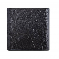 Тарілка квадратна SLATESTONE BLACK 21,5 х 21,5 см Wilmax WL-661106/A Київ