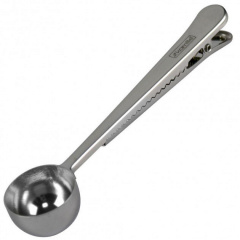 Ложка для кави мірна 20 мл, 17,5 х 3,8 х 2,4 см із затискачем Kamille КМ-5072 Луцьк