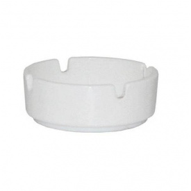 Пепельница фарфоровая 10 см Stenson MC3237 White