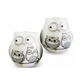 Набір для солі та перцю Совушки S&T 6041-18