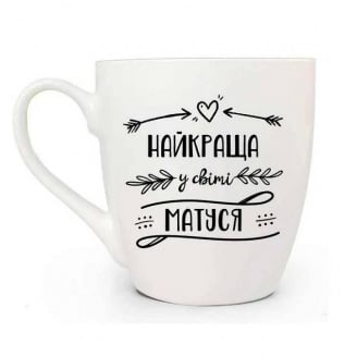 Кружка керамічна Kvarta 500 мл 