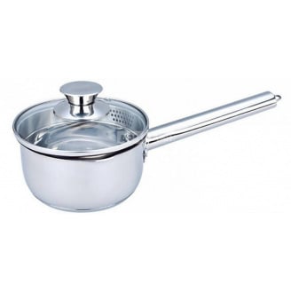 Ковш Maestro из нержавеющая сталь с крышкой 1 литра MR-3510-14S