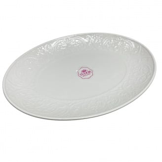 Блюдо фарфорово овальне 31х22,5 см Tudor TU3159-1