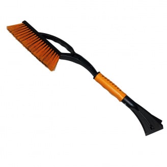 Щітка зі скребком автомобільна для снігу та льоду 57,5 ​​см Ucsan Plastik 2310 помаранчевий