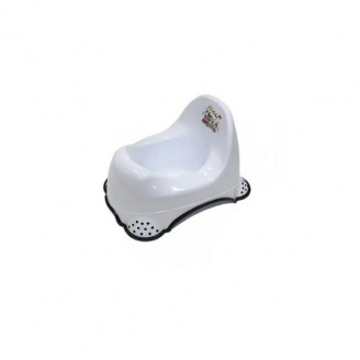 Горщик пластиковий білий Irak Plastik CM130