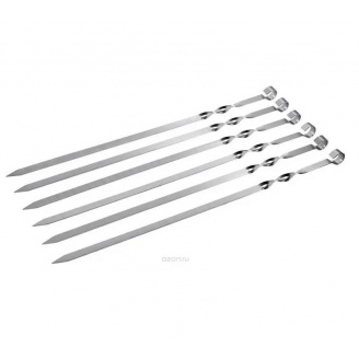 Набір шампурів 60*1,2 см A-Plus 1844