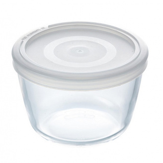 Контейнер стеклянный с крышкой 0.6 л Pyrex Cook&Freez 152P001