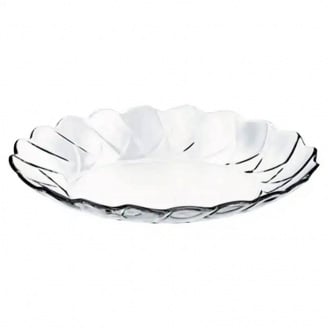Блюдо скляне овальне 27*32 см Pasabahce Hasir 10412