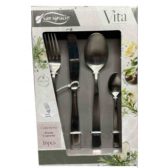 Набор столовых приборов из нержавеющей стали 16 предметов San Ignacio SG-1000