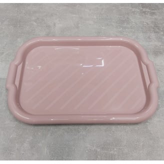 Піднос пластиковий Алеана прямокутний 45*30*4 фрезія 168039