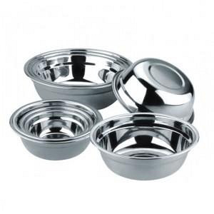 Миска Kamille 4318 d-22 см, из нержавеющей стали