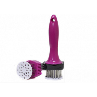 Розм'якшувач для м'яса 18.5 см Тендерайзер з голками Prima фіолетовий