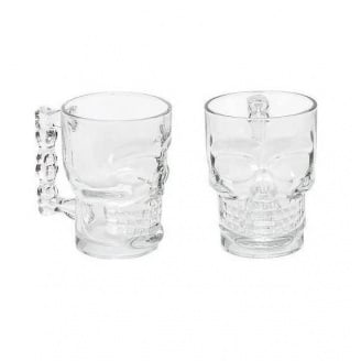 Набор бокалов Череп 2 шт 420 мл A-PLUS 420-GO