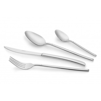 Набор столовых приборов ARDESTO Black Mars Monza 24 пр., нержавеющая сталь AR0724MS