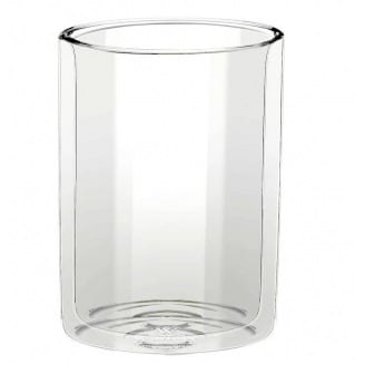 Стакан циліндричний з подвійними стінками 400 мл Wilmax Thermo WL-888785