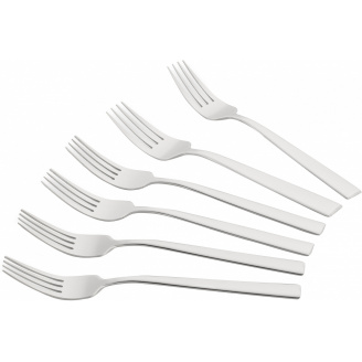 Набір столових виделок 6 предметів Ardesto Black Mars Vanessa AR0706VF