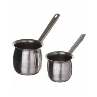 Набір турок з нержавіючої сталі 2 шт A-Plus 0271