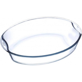 Форма скляна 2,5 л овальна 32 х 25 х 6,3 см Simax Color Exclusive 7536 SIM