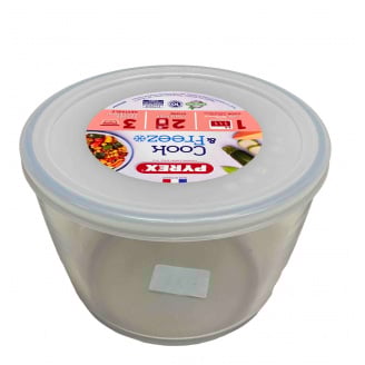 Контейнер скляний з кришкою 1,6л Pyrex Cook&Freez 155P001