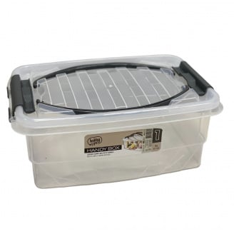 Контейнер пластиковий з кришкою Handy Box 5 л 31.5х21.5х12,5 см Hobby Life 021165