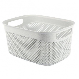 Кошик без кришки Ucsan 33*24*16,5 см 9 л М-164 білий