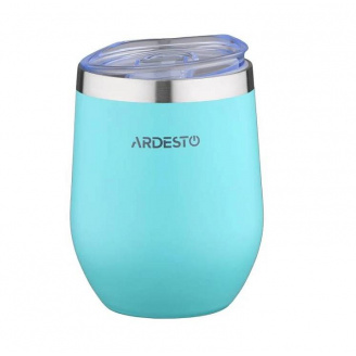 Термокружка из нержавеющей стали 350 мл Ardesto Compact Mug AR2635MMS Blue