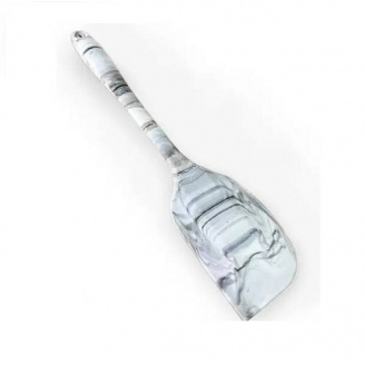 Лопатка силиконовая 27,5 см мраморная A-Plus 1974