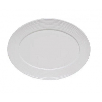 Блюдо овальне 32 см Tudor TU2306-1 порцелянове