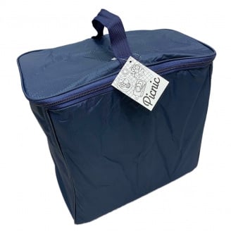 Термосумка 35*23*37 см Stenson BAG-12 темно-синя