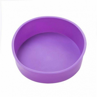 Форма для випікання силіконова 25 см фіолетова A-Plus 1948
