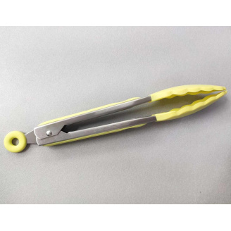 Силиконовые щипцы желтые Maestro MR-1584