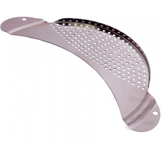 Дуршлаг на кастрюлю Kamille 5071 из нержавеющей стали 33.5 х 9 см