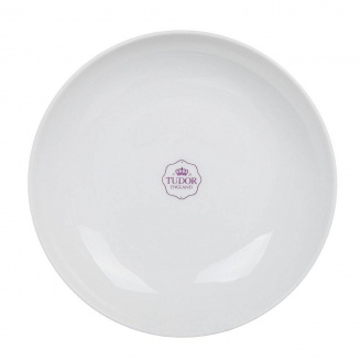Тарілка супова 23 см Tudor Royal White TU2205-1