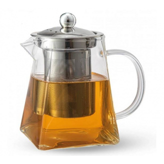 Чайник для заварювання 720 мл з бамбуковою кришкою S&T 32240