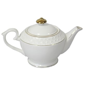 Чайник заварочный фарфоровый 850 мл Снежная Королева Interos 405313-A