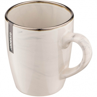 Чашка керамическая 360 мл Ardesto Marmo AR2939MRB бежевый мрамор