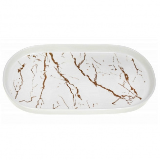 Блюдо фарфорове Мармурова розкіш BonaDi 805-710