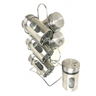 Набір для спецій на стійці A-Plus 7 предметів 1710