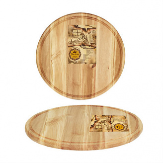 Дошка для піци 27 х 1,5 см дерево ST 8906-1