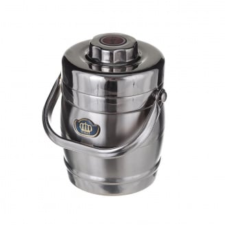 Термос харчовий з нержавіючої сталі 1 л з металевими мисками A-PLUS 2065